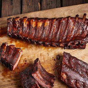 Baby Back Ribs BBQ, son deliciosas costillitas de cerdo con salsa barbecue