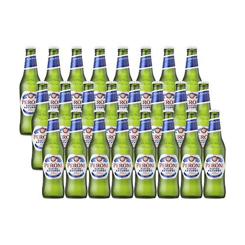 24 pack Cerveza Pale lager Peroni