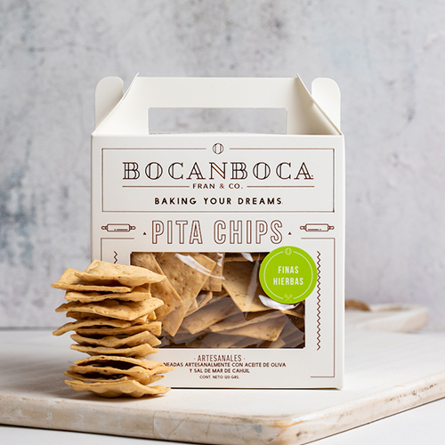 Galletas Finas Hierbas, Bocanboca, 120 g