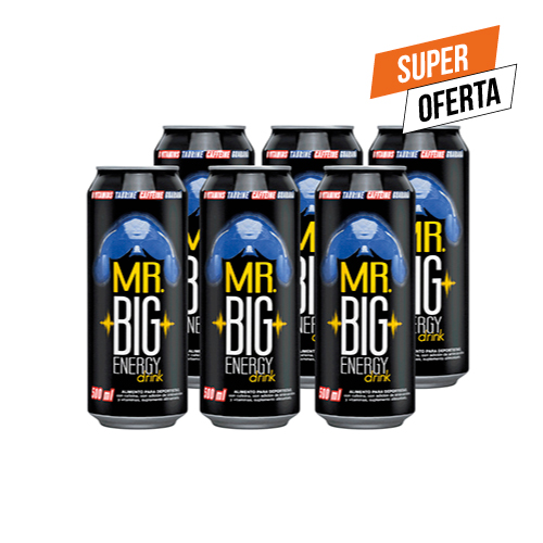 six pack bebida energética Mr. Big