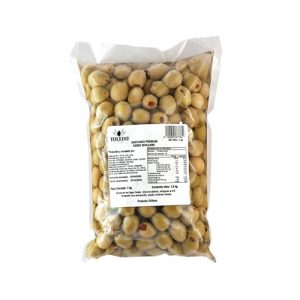 aceituna verde rellena sevillana