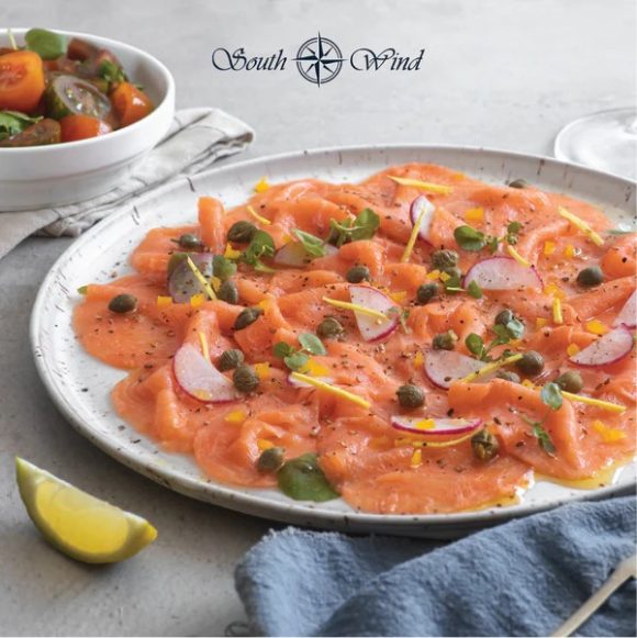 Carpaccio de Salmón South Wind 3