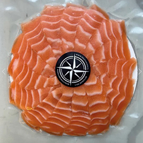 Sashimi Salmón, corte de pescado crudo ideal como aperitivo