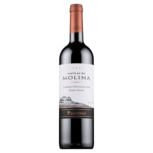 Vino Castillo de Molina Cabernet Sauvignon, un vino tinto de origen chileno que te sorprenderá con su sabor intenso y aromático.