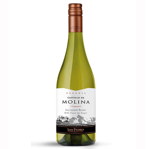 Vino Castillo de Molina Sauvignon Blanc, un vino blanco de origen chileno que te sorprenderá con su sabor intenso y aromático.