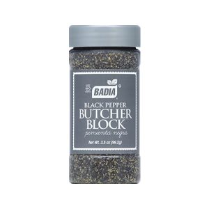 Pimienta Butcher Block de un aroma intenso y un gusto inconfundible. La pruebas una vez y la llevarás contigo a todas partes...