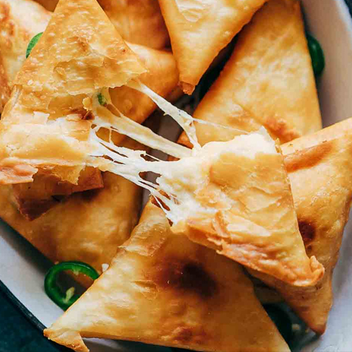 Empanadas de Champiñón Queso de Asia Wok. Son ideales para disfrutar como aperitivo o entrada. Muy fáciles de preparar