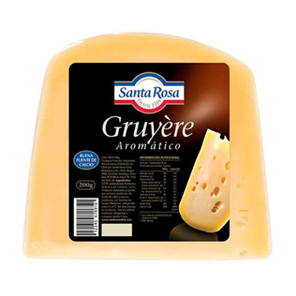 Queso Gruyere de Santa Rosa es un queso semi-duro. Su sabor es dulce, agradable, afrutado, ligeramente picante, tendiendo a acentuarse al madurar. 😍