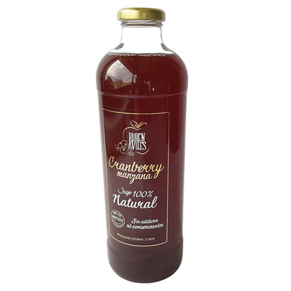 Jugo Natural Cranberry y Manzana es un producto Premium 100% naturales, sin aditivos ni conservantes.