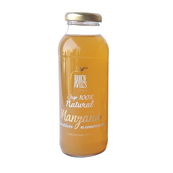 Jugo Natural Manzana es un producto Premium 100% naturales, sin aditivos ni conservantes. En formato de 300cc