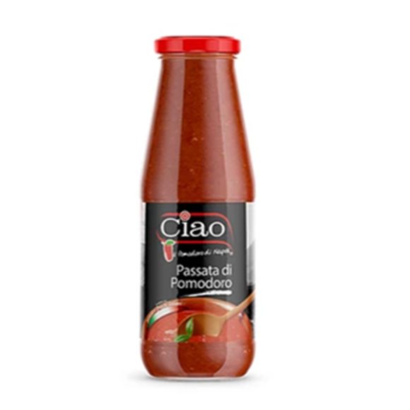 Salsa Passata es esencial en la cocina italiana, es ideal para preparar una gran variedad de platos deliciosos. ¡Utilízala para hacer las mejores pastas o pizzas!