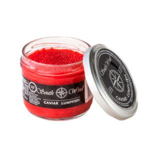 Caviar de Lumpo rojo, 100 g