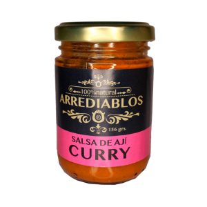 Salsa de Ají Curry, Arrediablos, 156 g