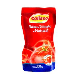 Salsa de Tomate al natural, Coliseo, 200 g