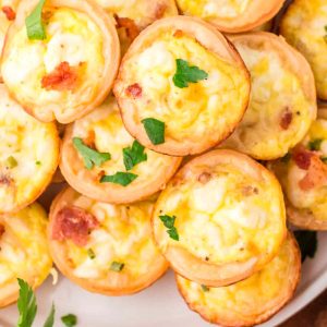 Mini Quiches Espárragos con Cebolla, Tony Gallo, 12 un