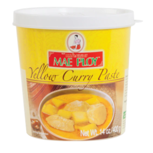 Pasta Curry Amarillo 400grs, Mae Ploy
