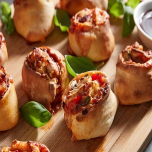Rollitos de pizza queso pepperoni, 6 un