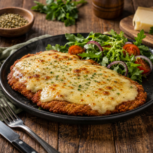 Milanesa o Escalopa a la Suiza de Alto Palermo, son 500 gramos de vacuno