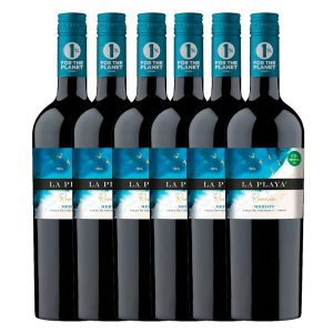 Caja 6 Vinos La Playa Reserva Merlot